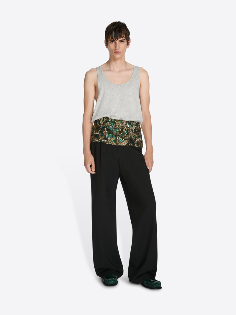 Dries Van Noten EMBROIDERED WAIST PANTS outlook