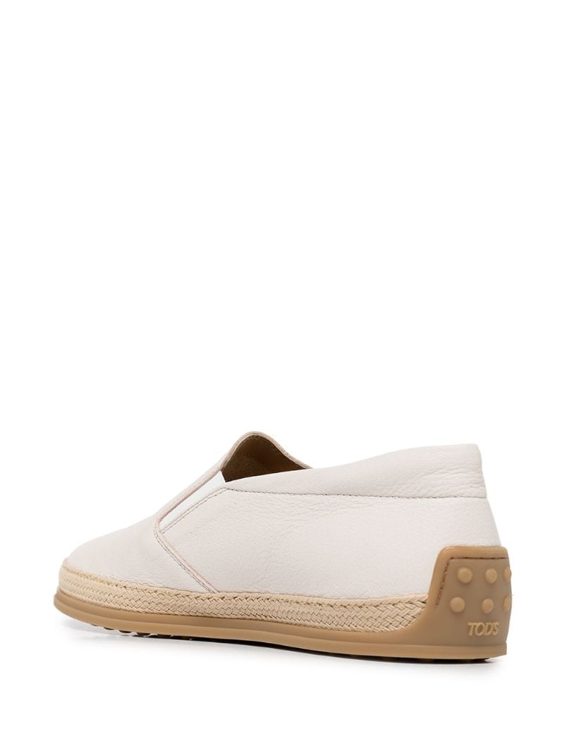 panelled slip-on sneakers - 3