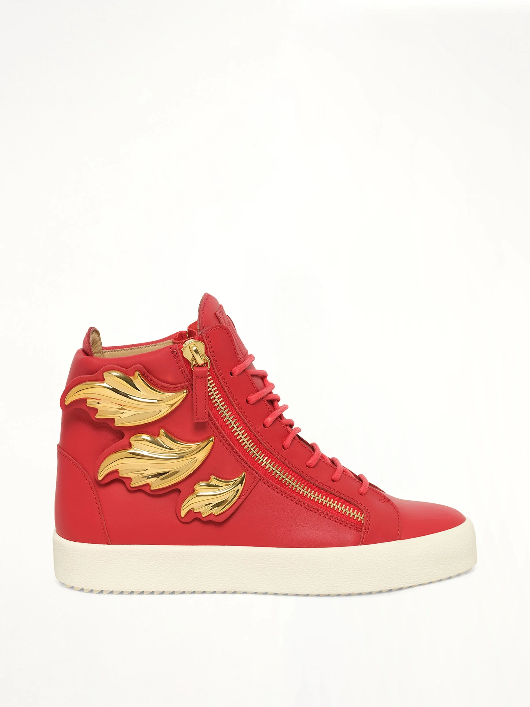 Giuseppe Zanotti Birel/Vague Fiamma Sneaker in Red - 1