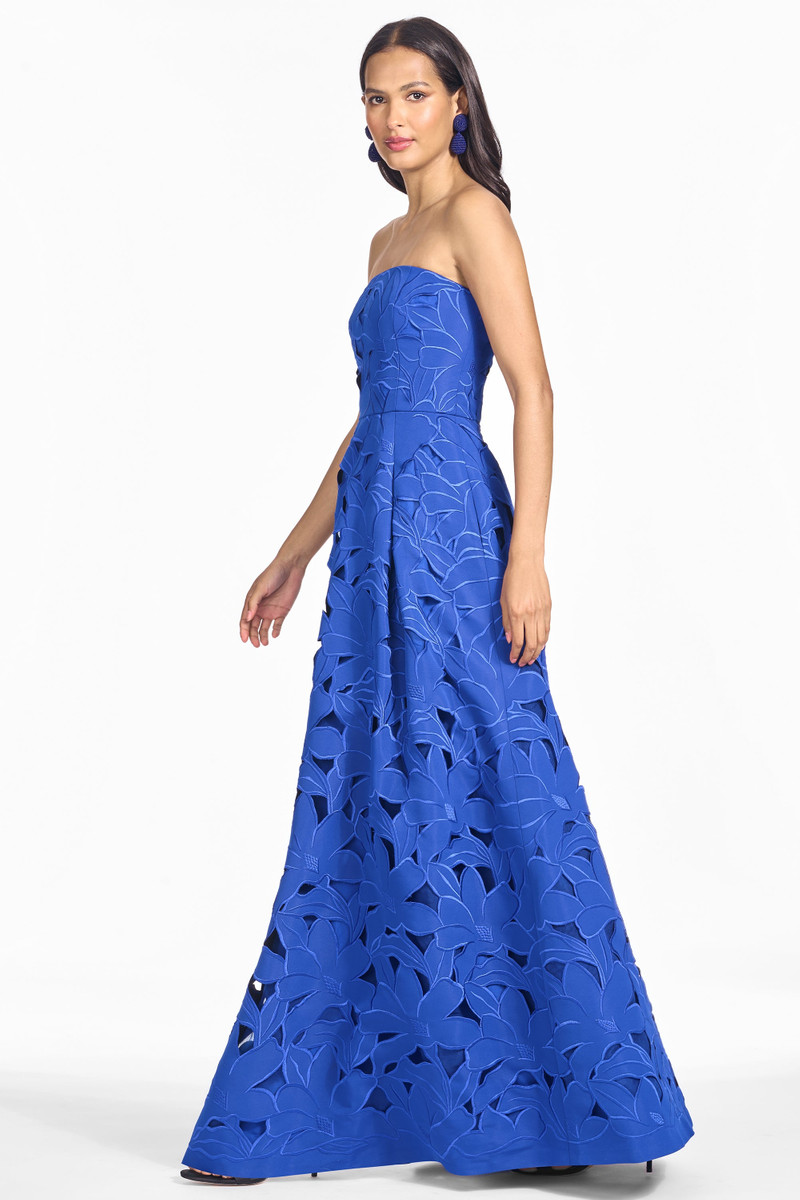 ANASTASIA GOWN - IMPERIAL BLUE 4