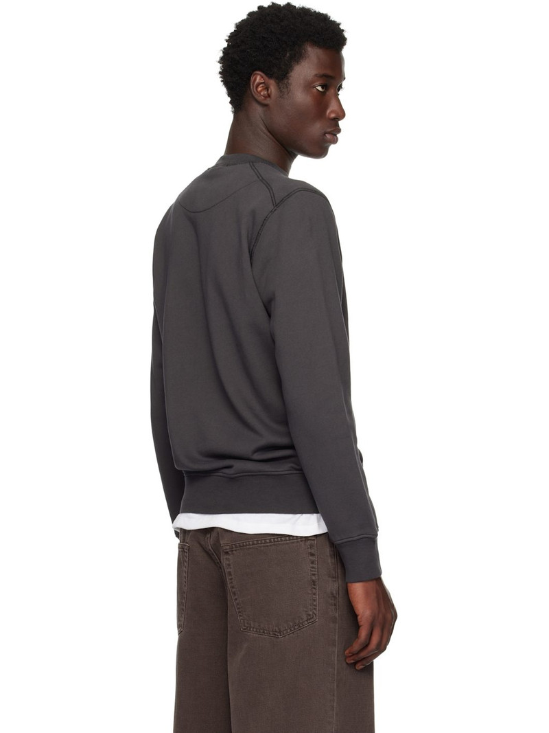 Gray 6100044 Organic Cotton Fleece Sweatshirt 3