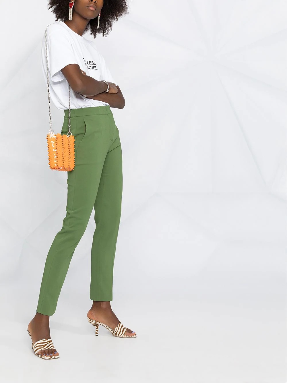 mid-rise trousers - 6