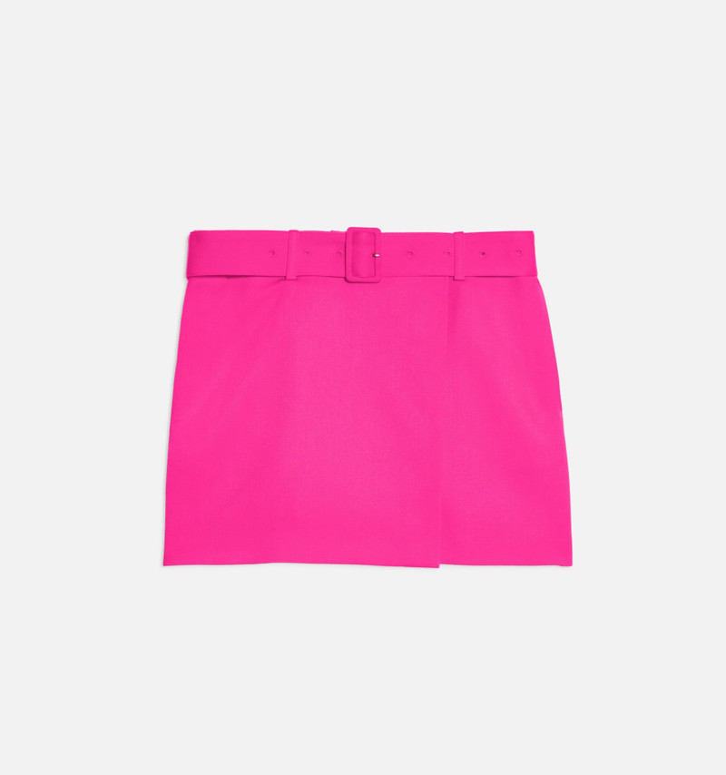 AMI Paris Belted Mini Skirt outlook