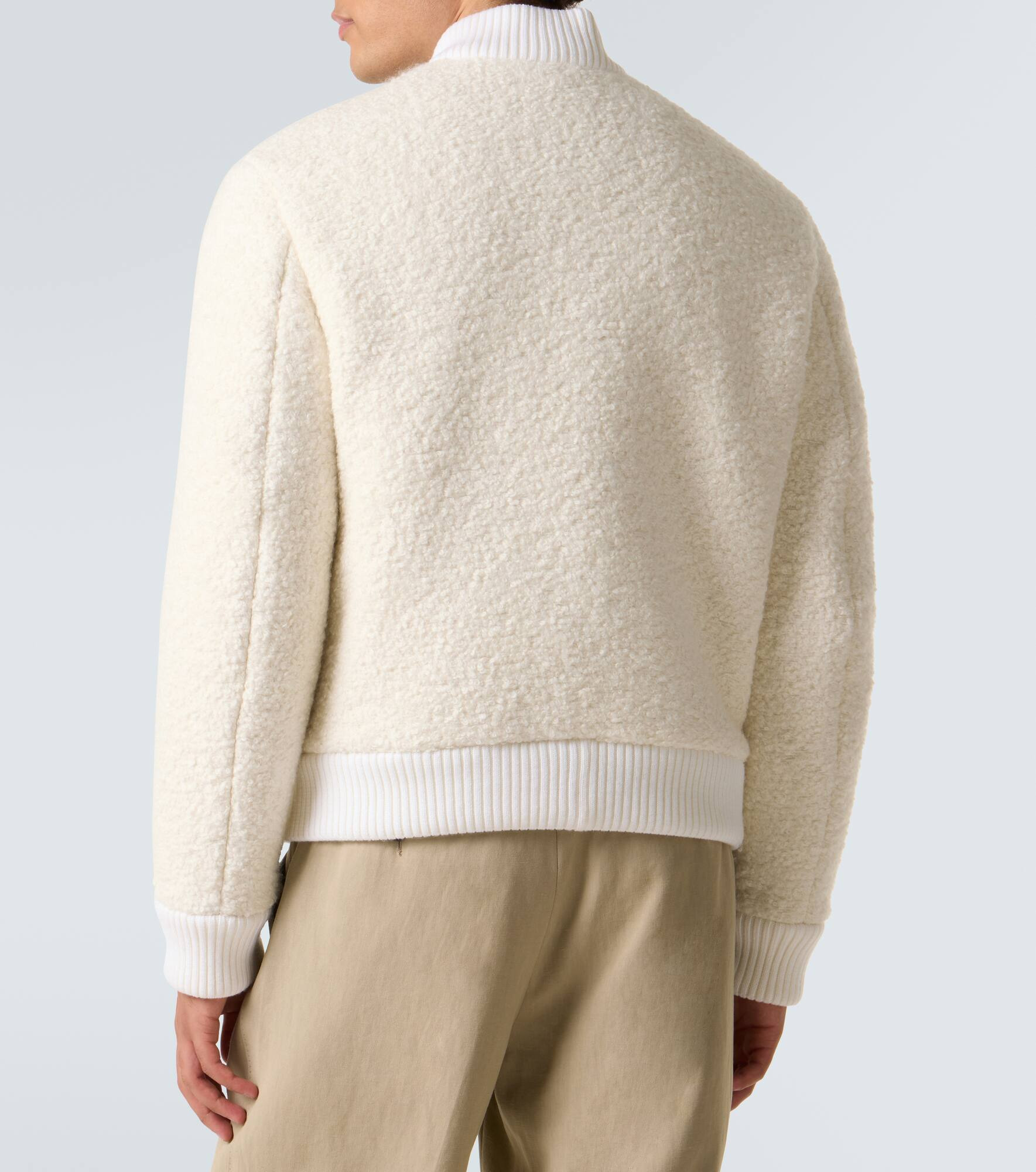Cashmere, alpaca, wool, and silk jacket - 4