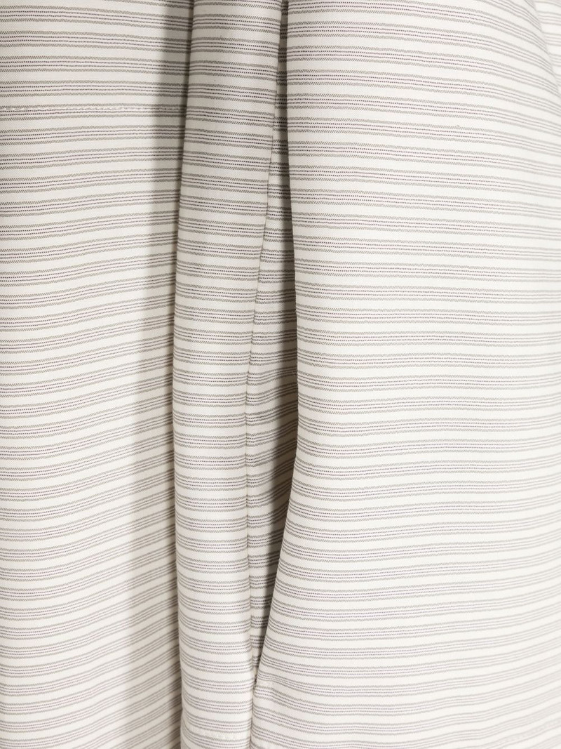 HED MAYNER Puffy striped padded scarf outlook