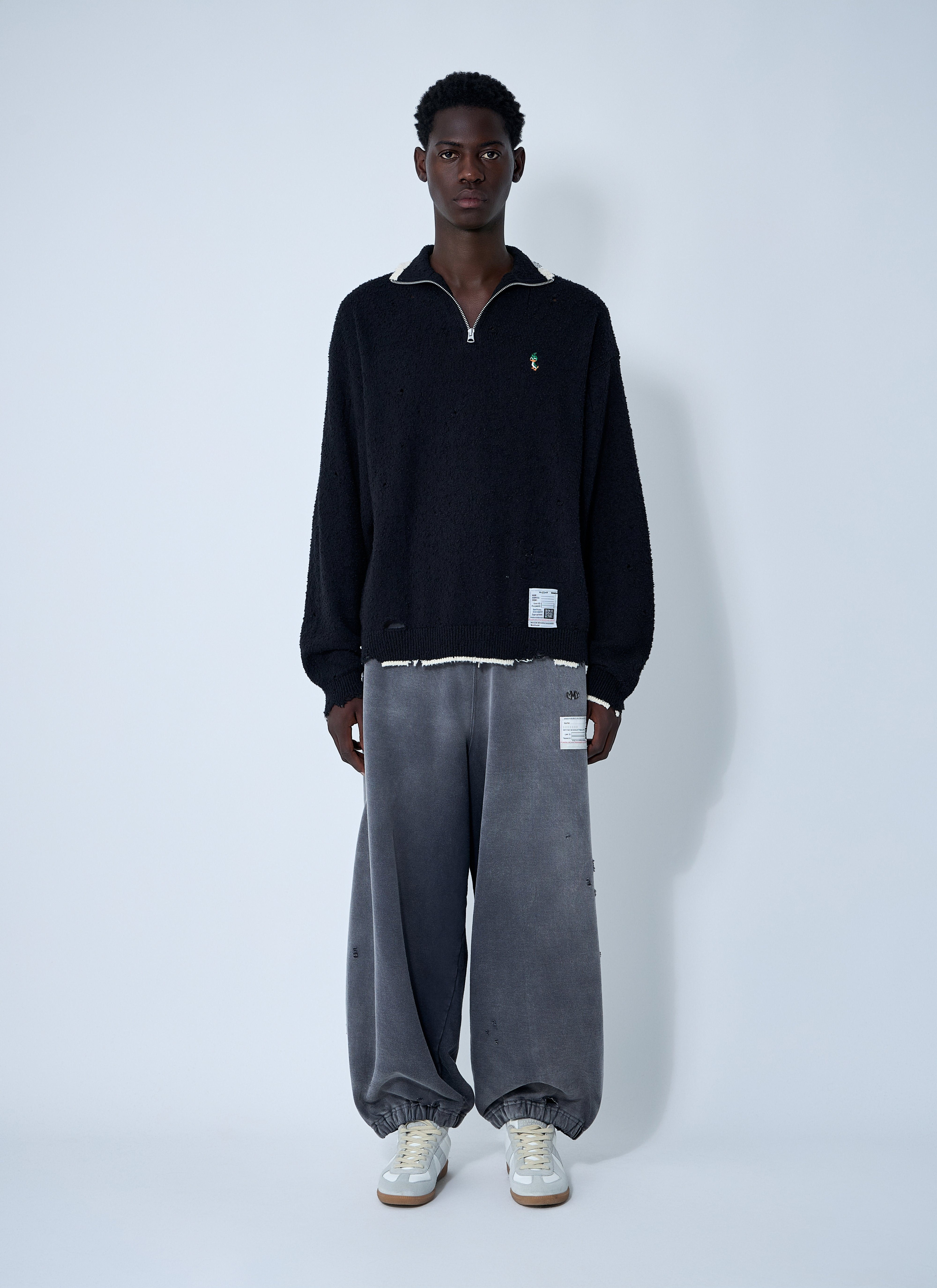 Maison Mihara Yasuhiro Men Distressed Sweater - 2