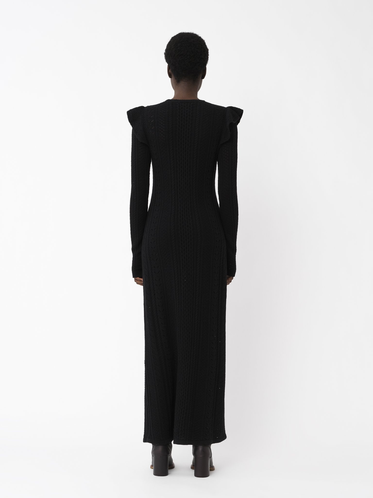 FITTED KNIT DRESS - 5