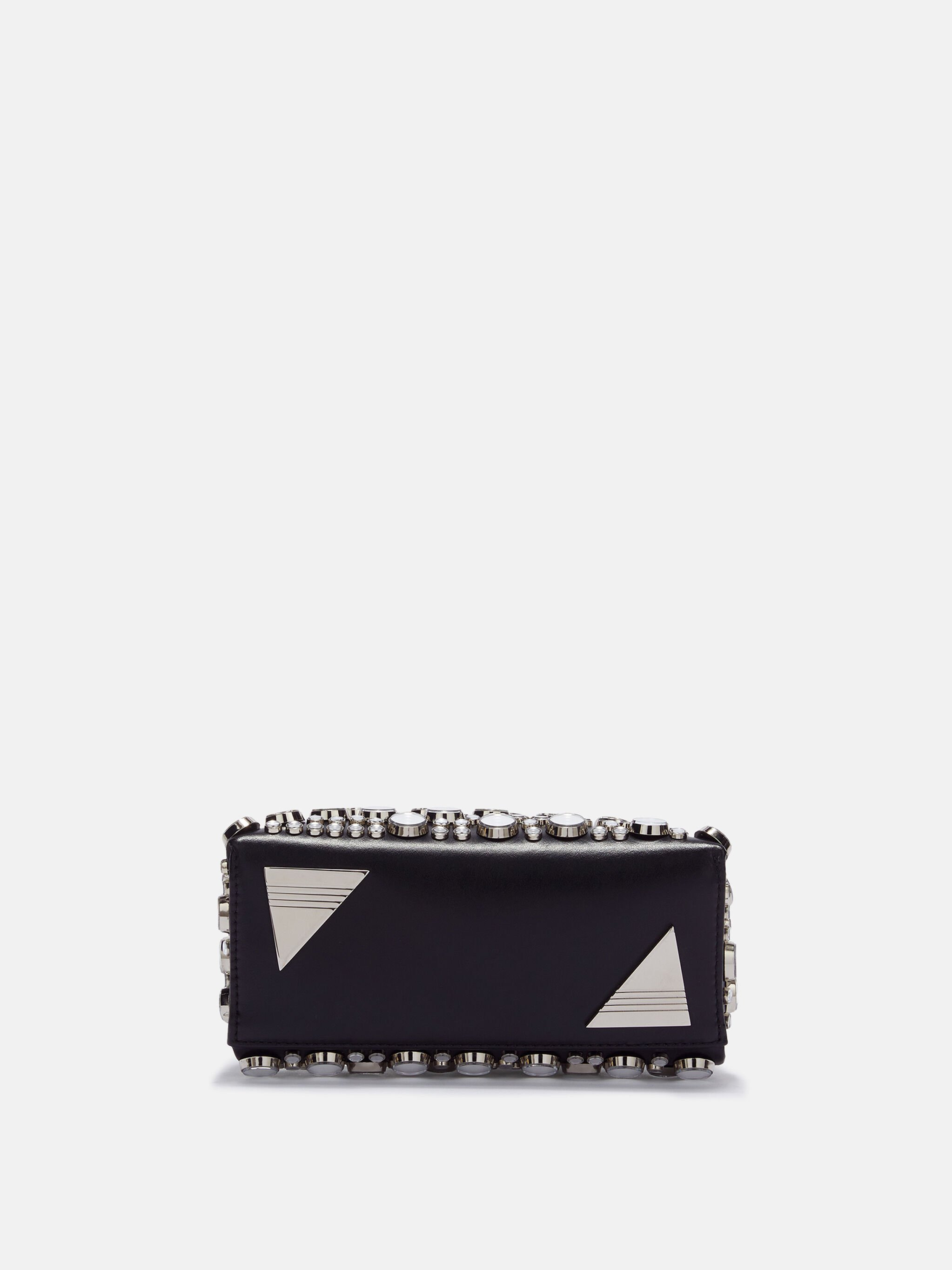 ''MIDNIGHT'' BLACK MINI CLUTCH - 5