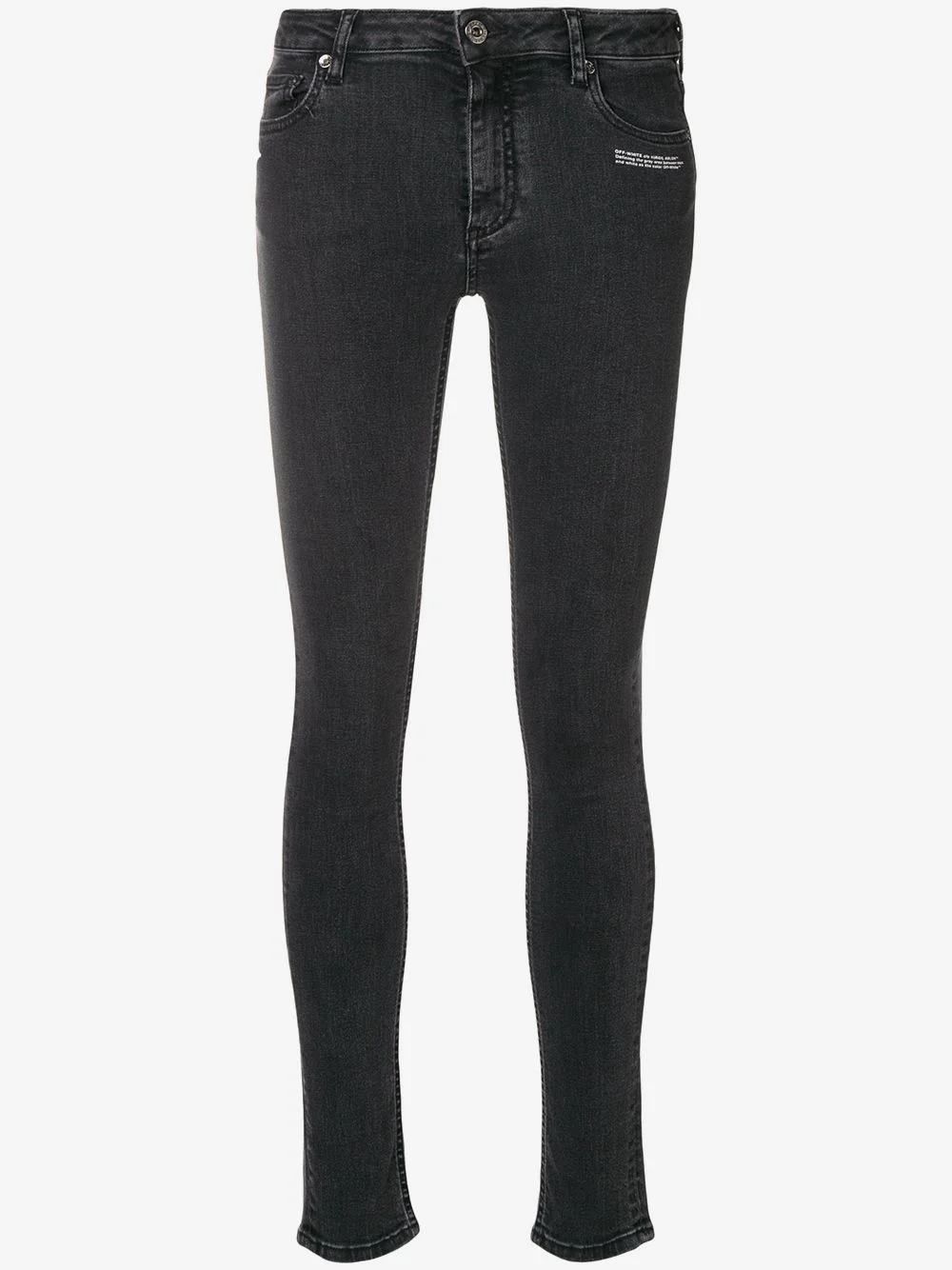 skinny vintage jeans - 1
