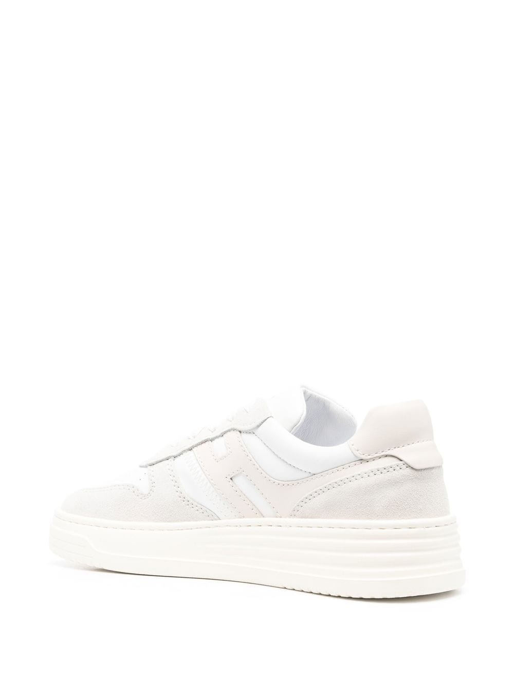 lace-up low-top sneakers - 3