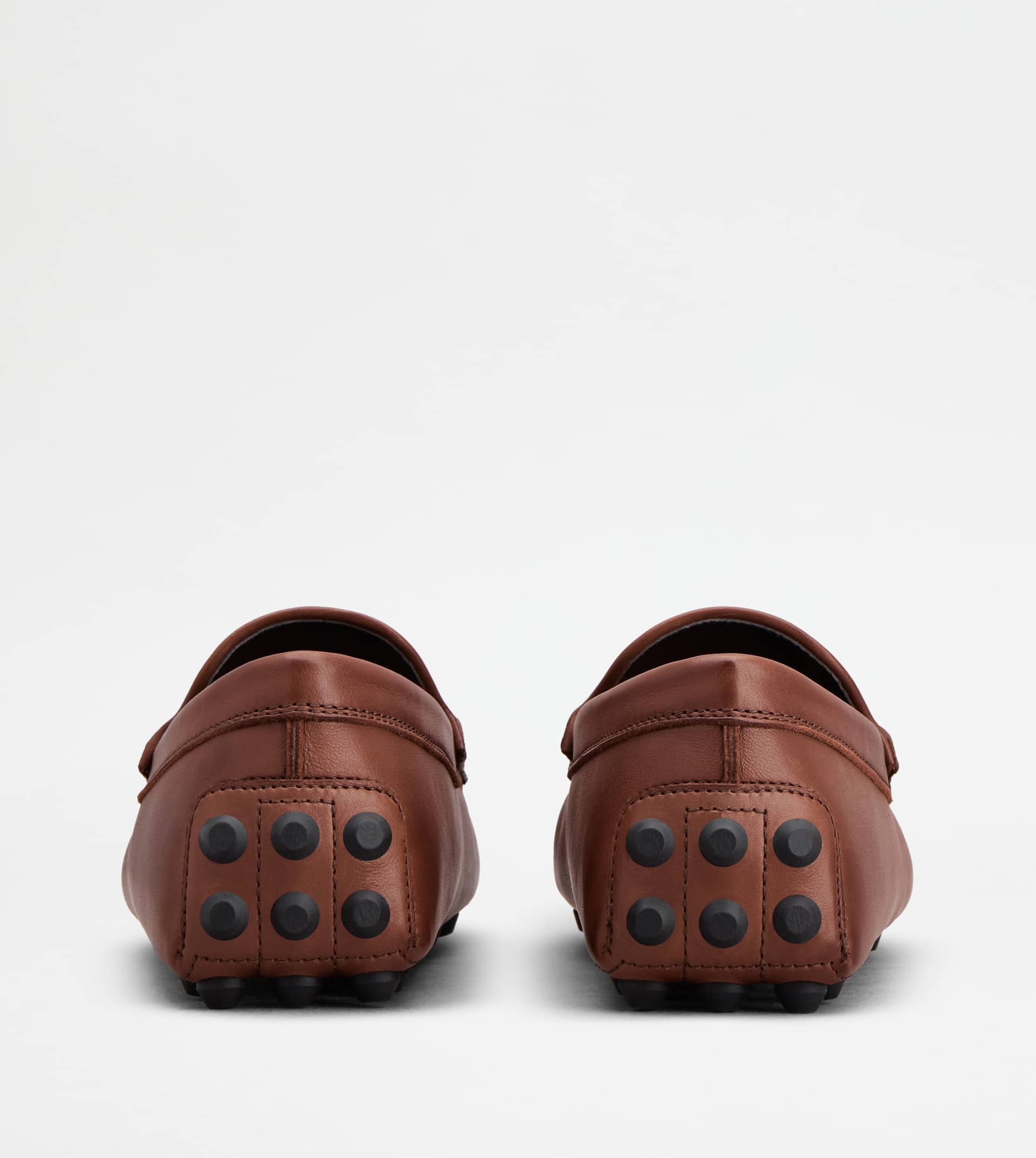TOD'S GOMMINO BUBBLE IN LEATHER - BROWN - 3
