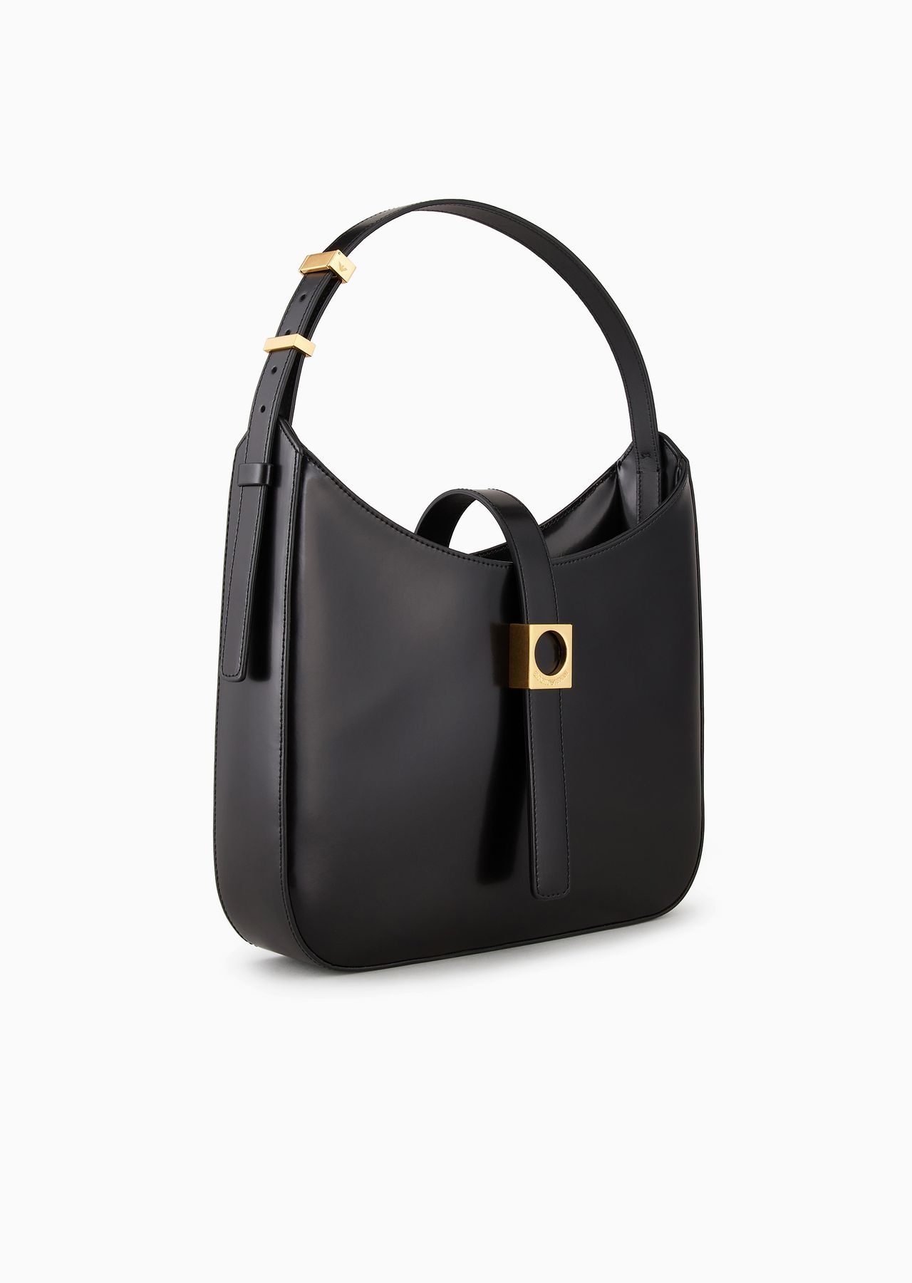 Brushed leather hobo bag - 2