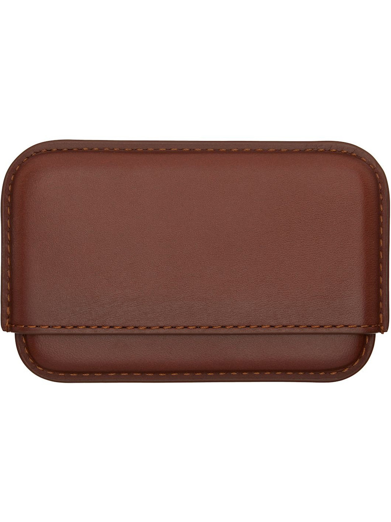 A.P.C. Brown Magna Carta Card Holder outlook