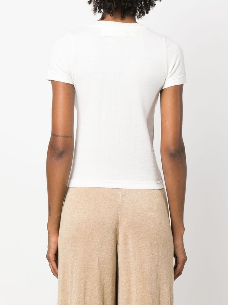 crew-neck short-sleeve T-shirt 4