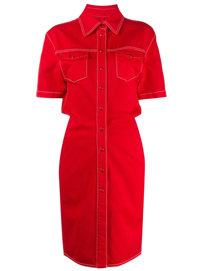 denim shirt dress 1