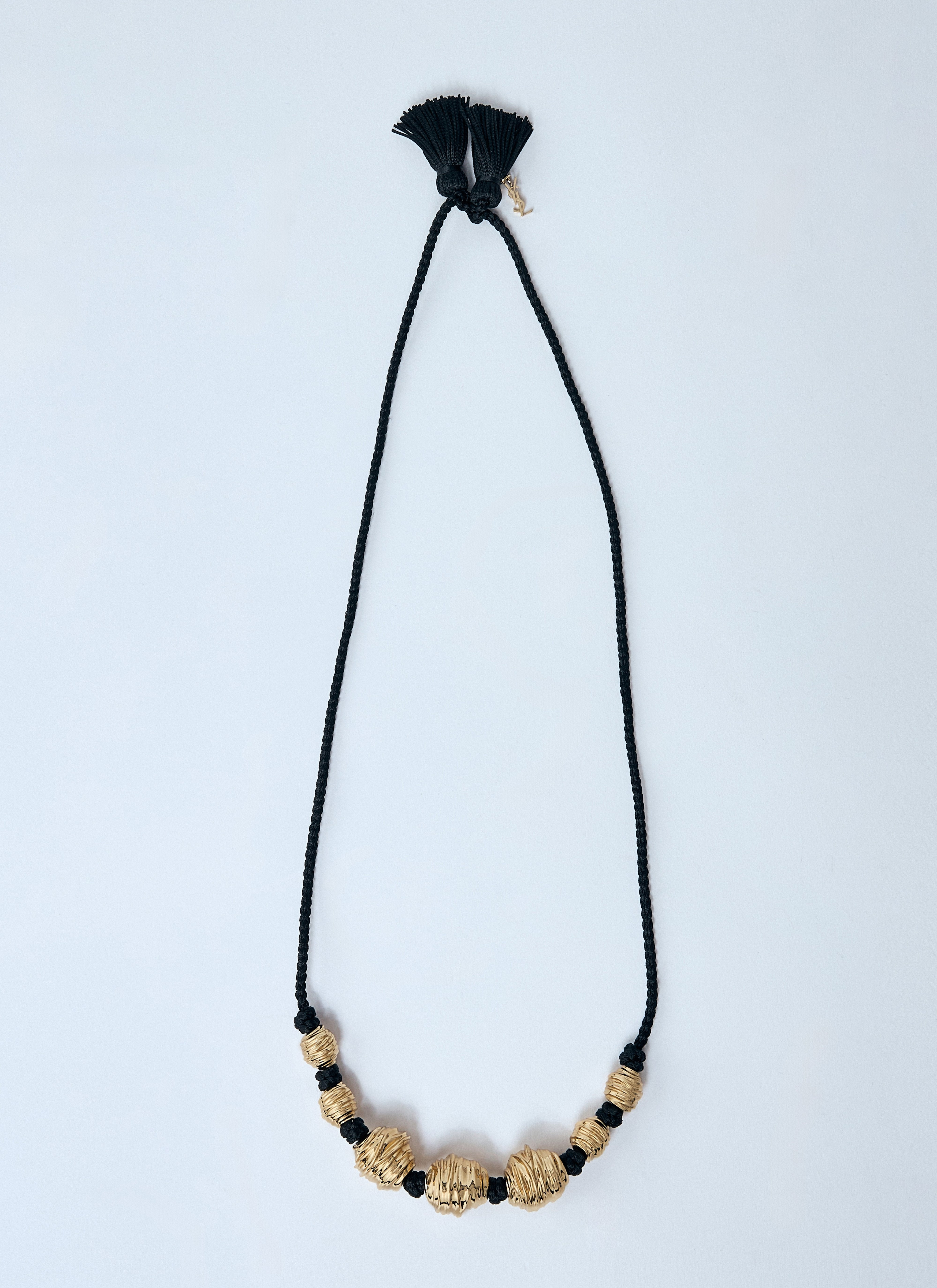 Saint Laurent Women Metal And Tassel Necklace - 3