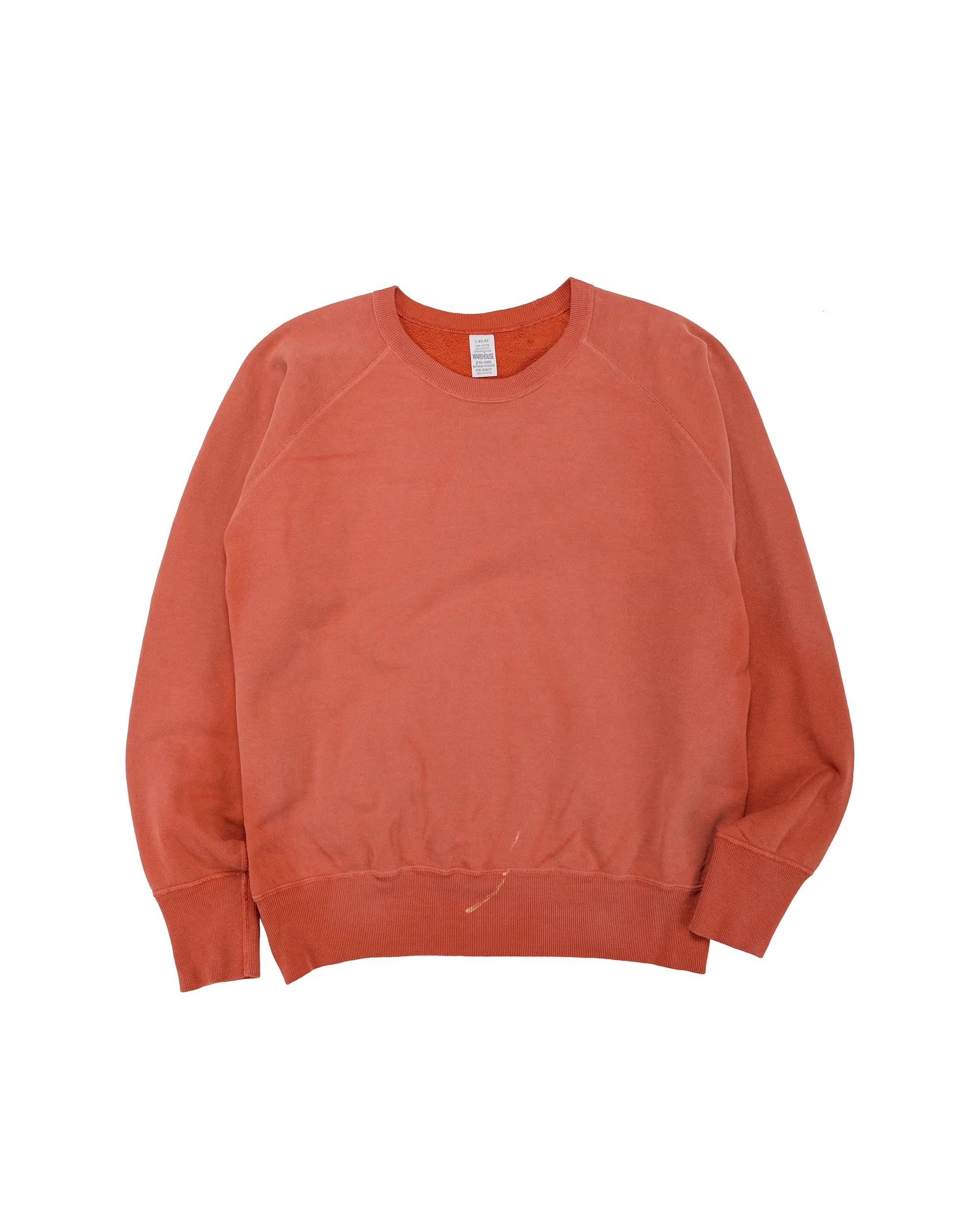 Lot. 461 Raglan Crew Neck SW U/W Sun Burned Red - 1