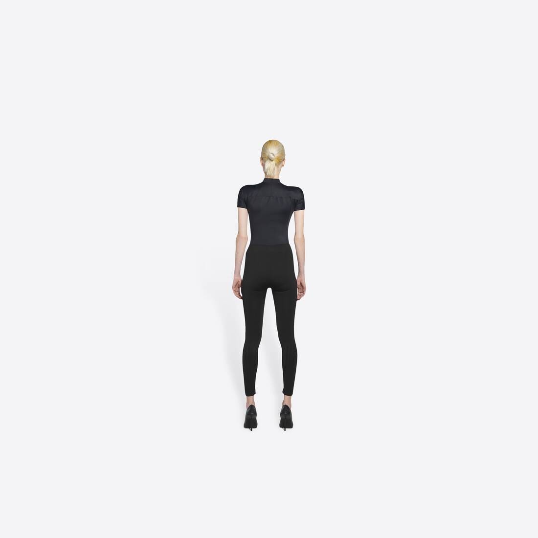 Women's Athletic Leggings  in Black - 5