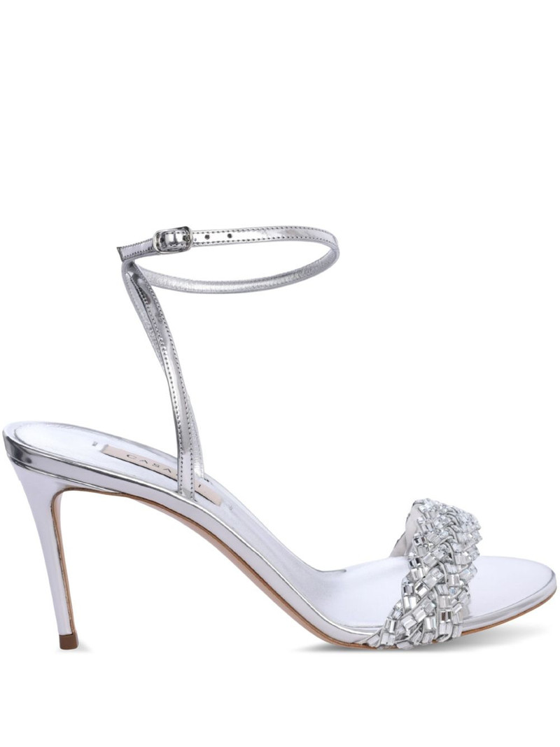 80mm Julia embellished ankle-strap sandals 1