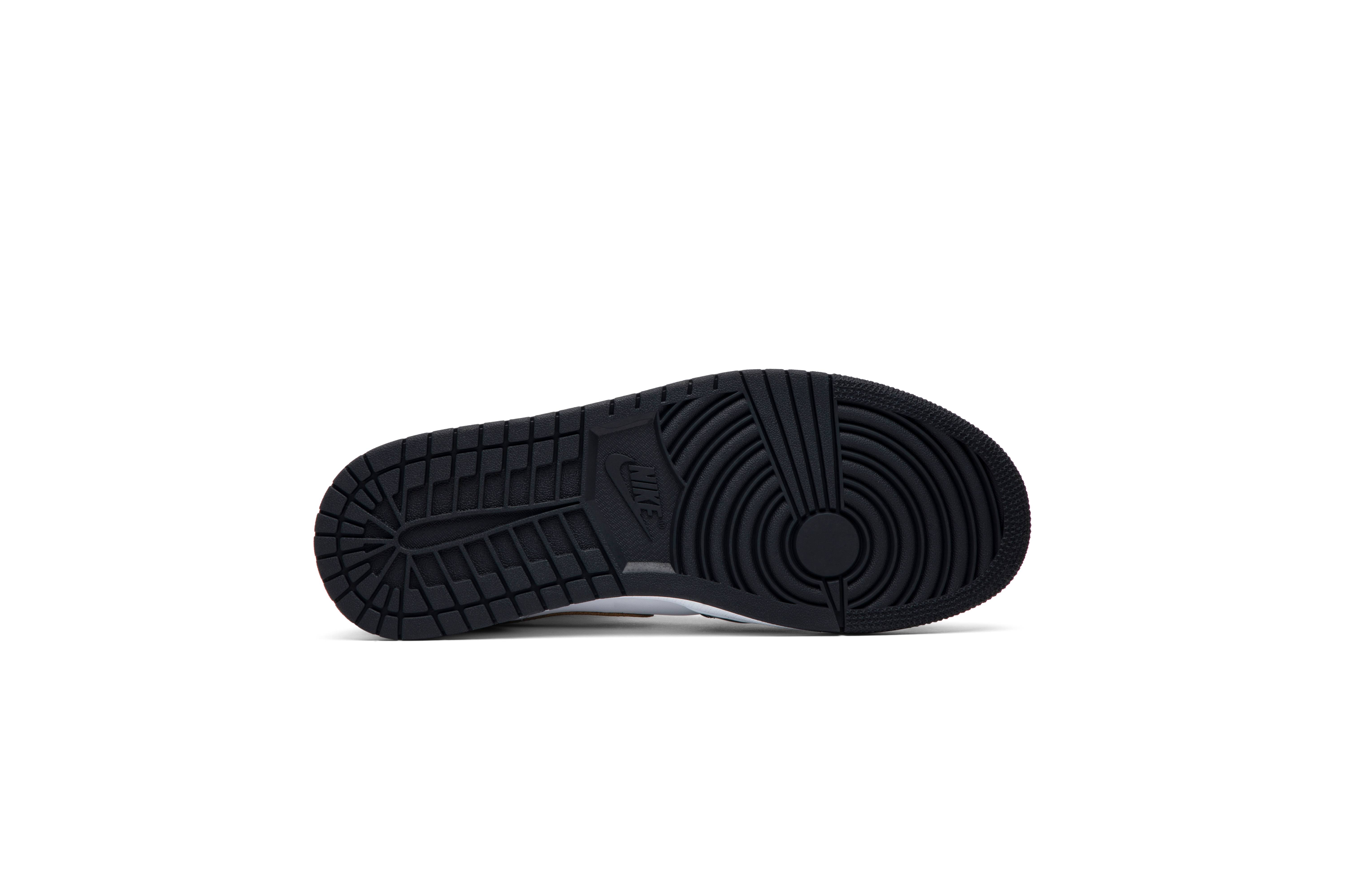 Air Jordan 1 Mid Patent 'Black Gold' - 4