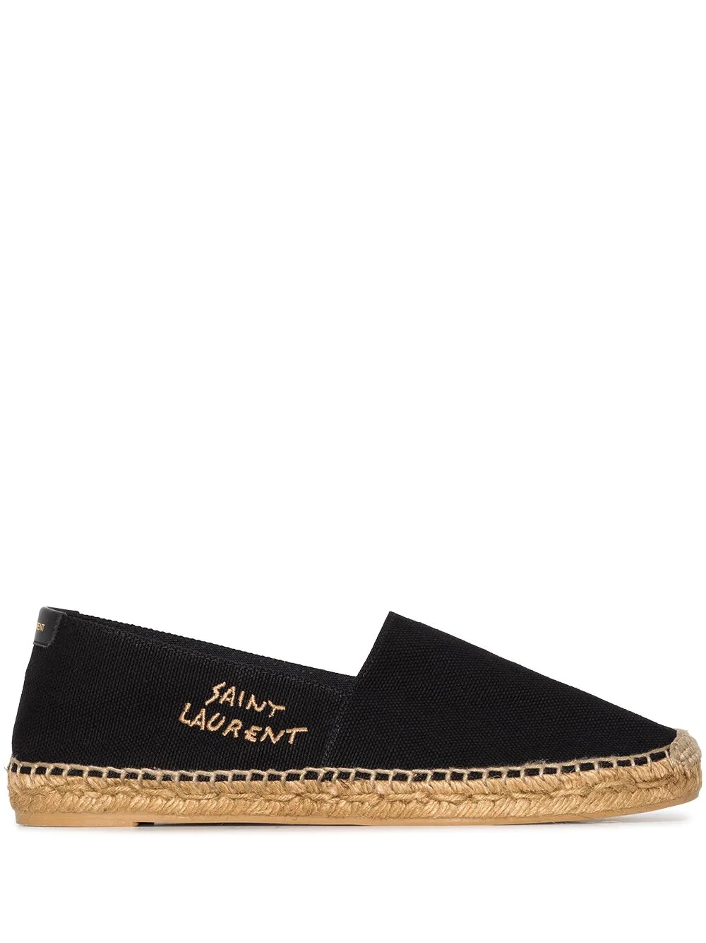 logo-embroidered espadrilles - 1