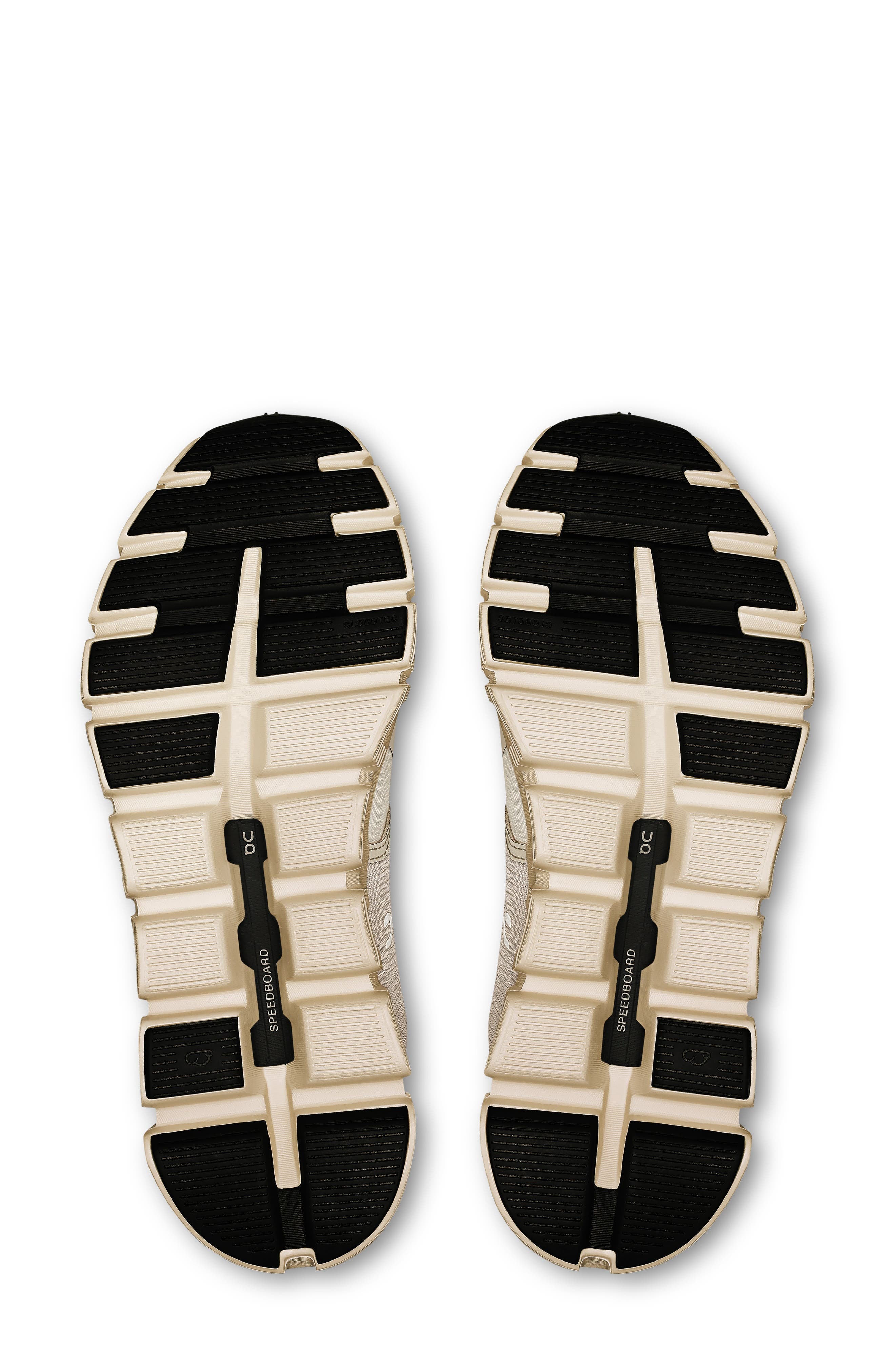 On Cloud 6 Waterproof Sneaker in Pearl/Cream at Nordstrom - 4