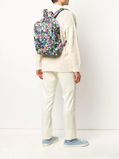 KENZO x Vans floral logo print backpack outlook