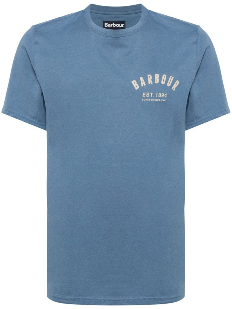 logo-print cotton T-shirt 1