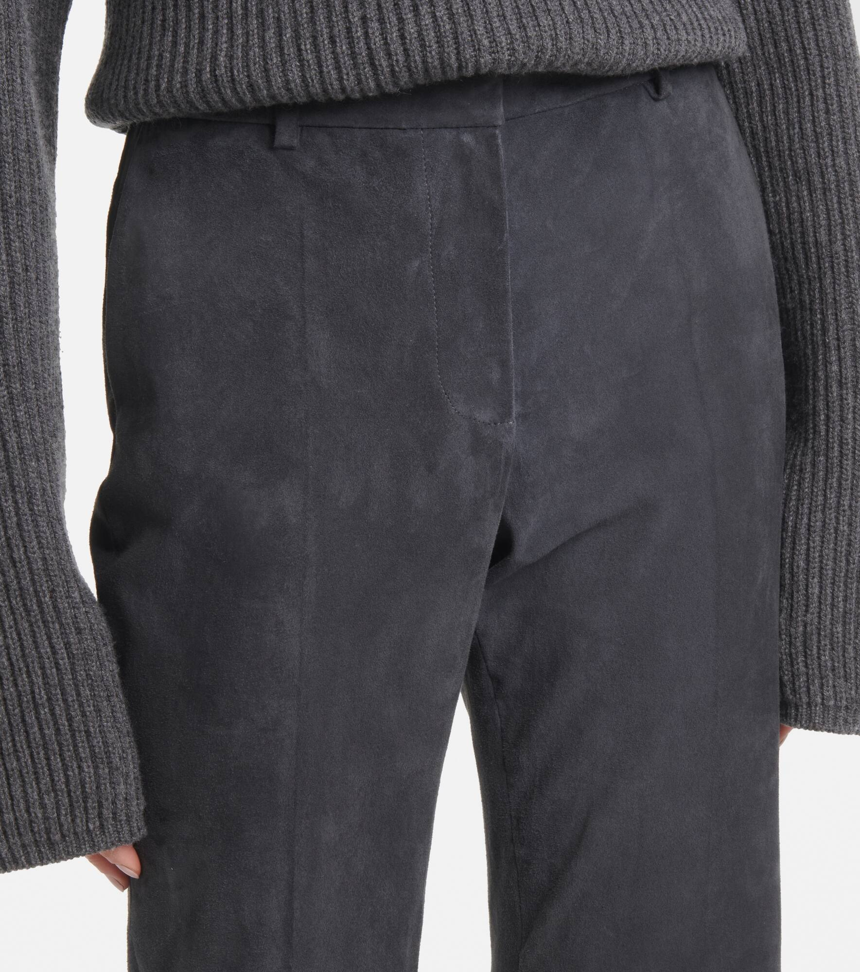 Coleman suede slim pants - 4