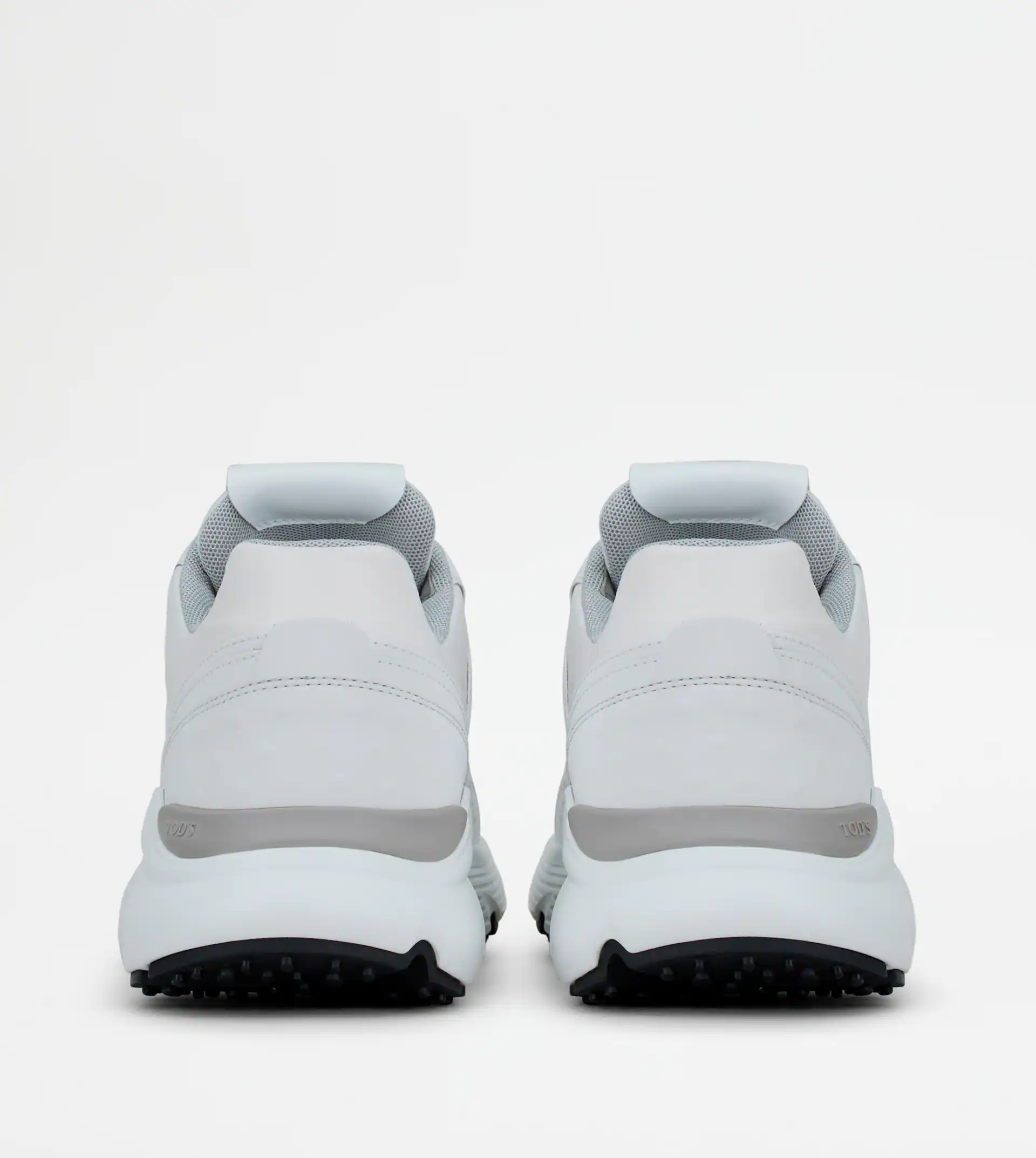 SNEAKERS IN LEATHER - WHITE - 2