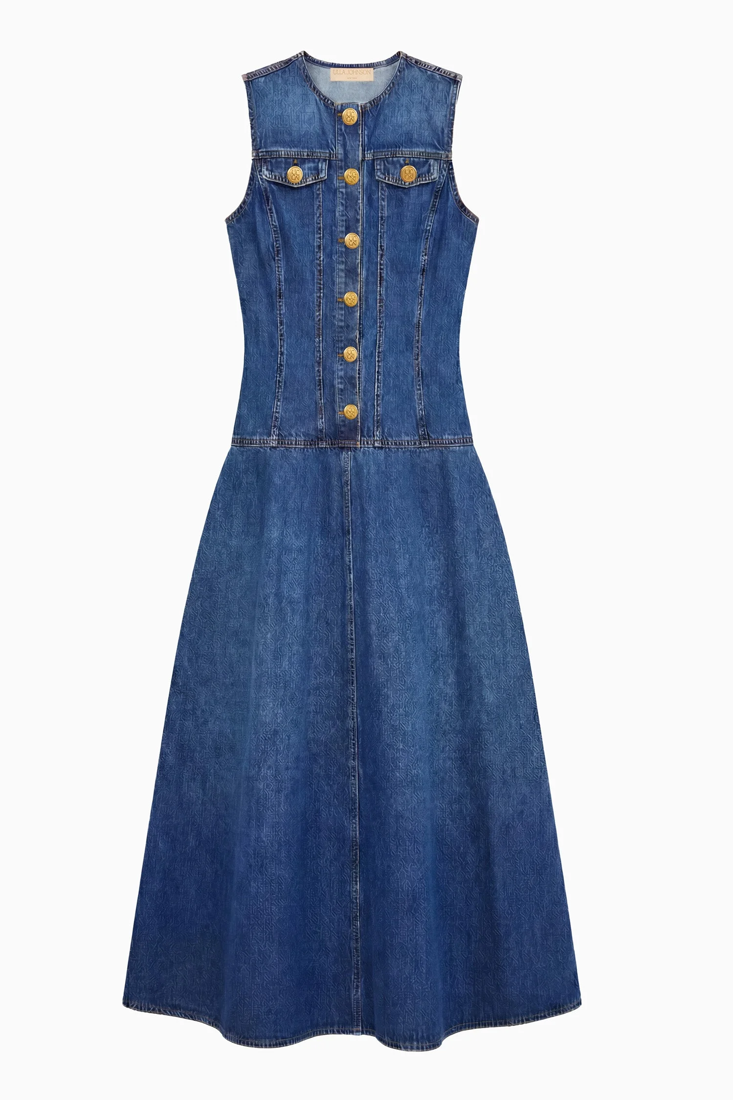 The Odella Denim Dress - 1