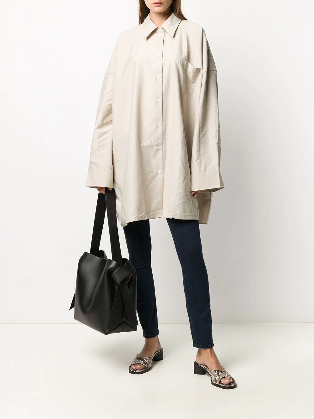 oversized long-sleeve shirt - 2