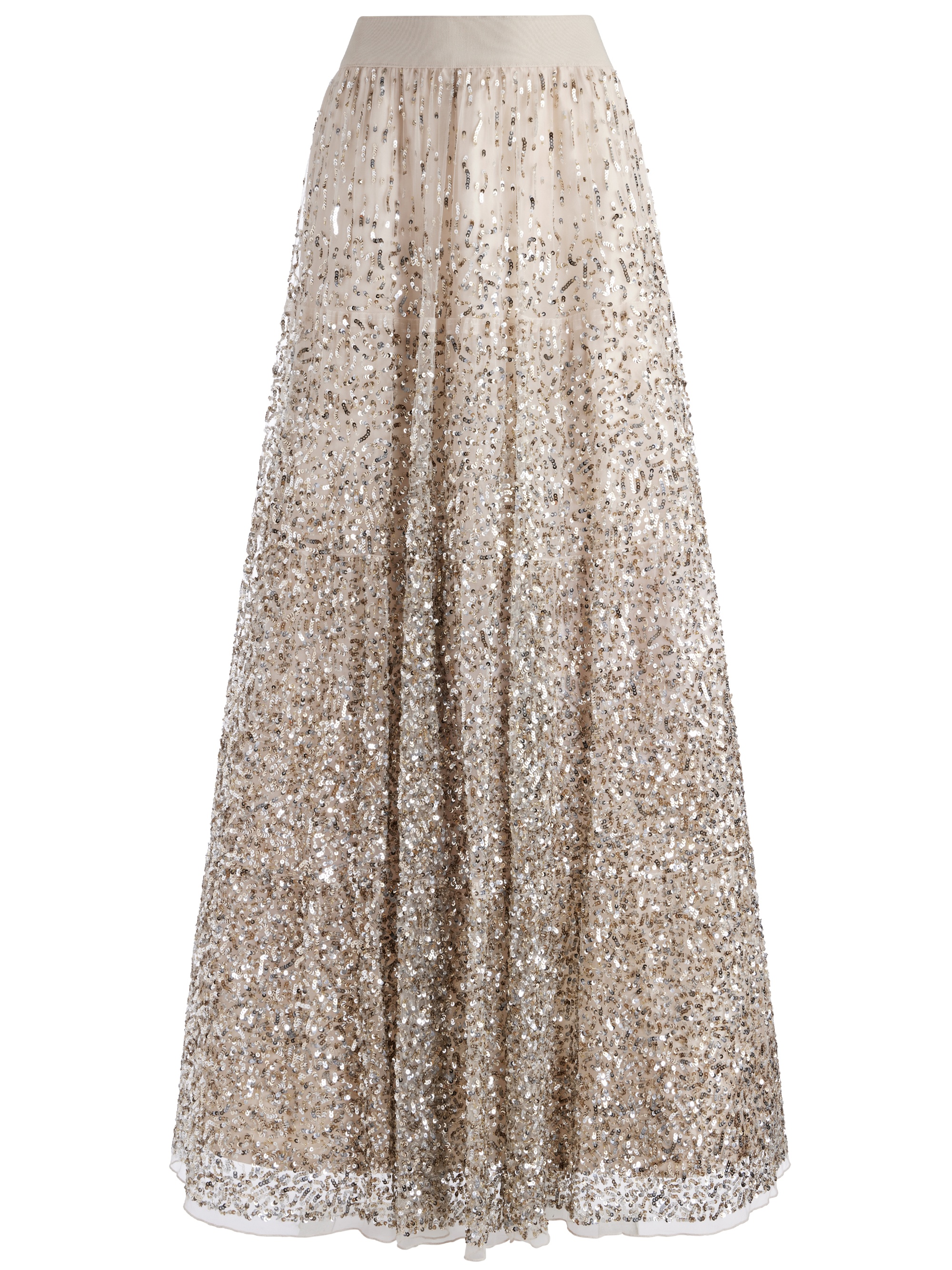 CATRINA SEQUIN EMBELLISHED GOWN SKIRT - 1