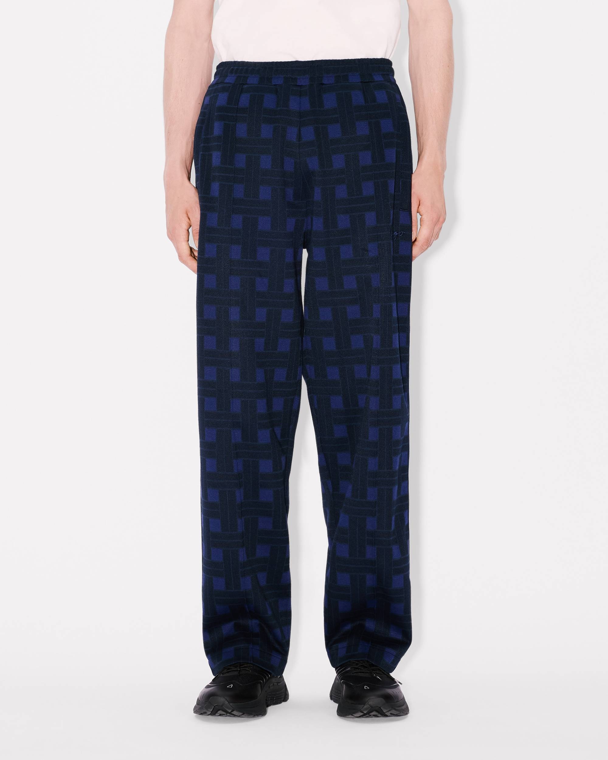 'KENZO Weave' trackpants in jacquard - 4