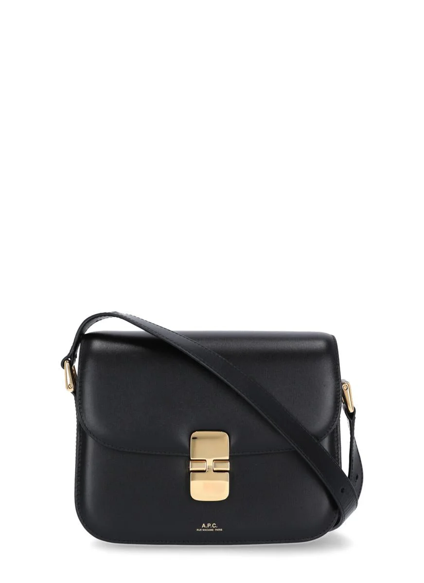 A.P.C. SMALL LEATHER GRACE BAG - 1