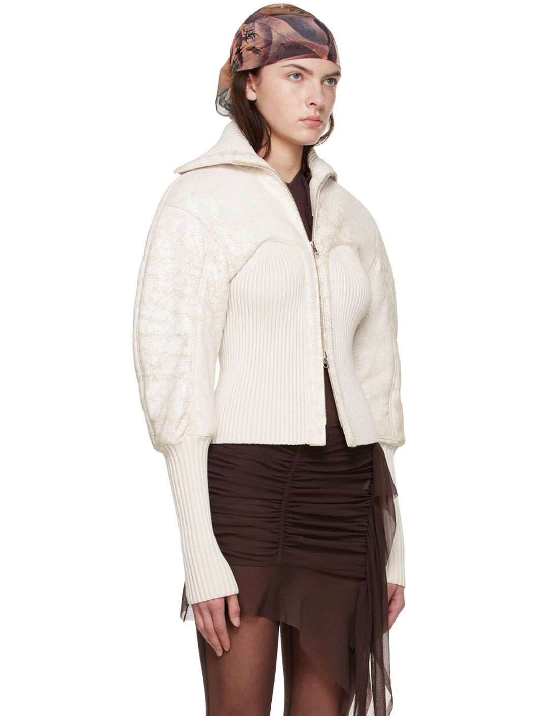 Off-White Leather Jacket - 2