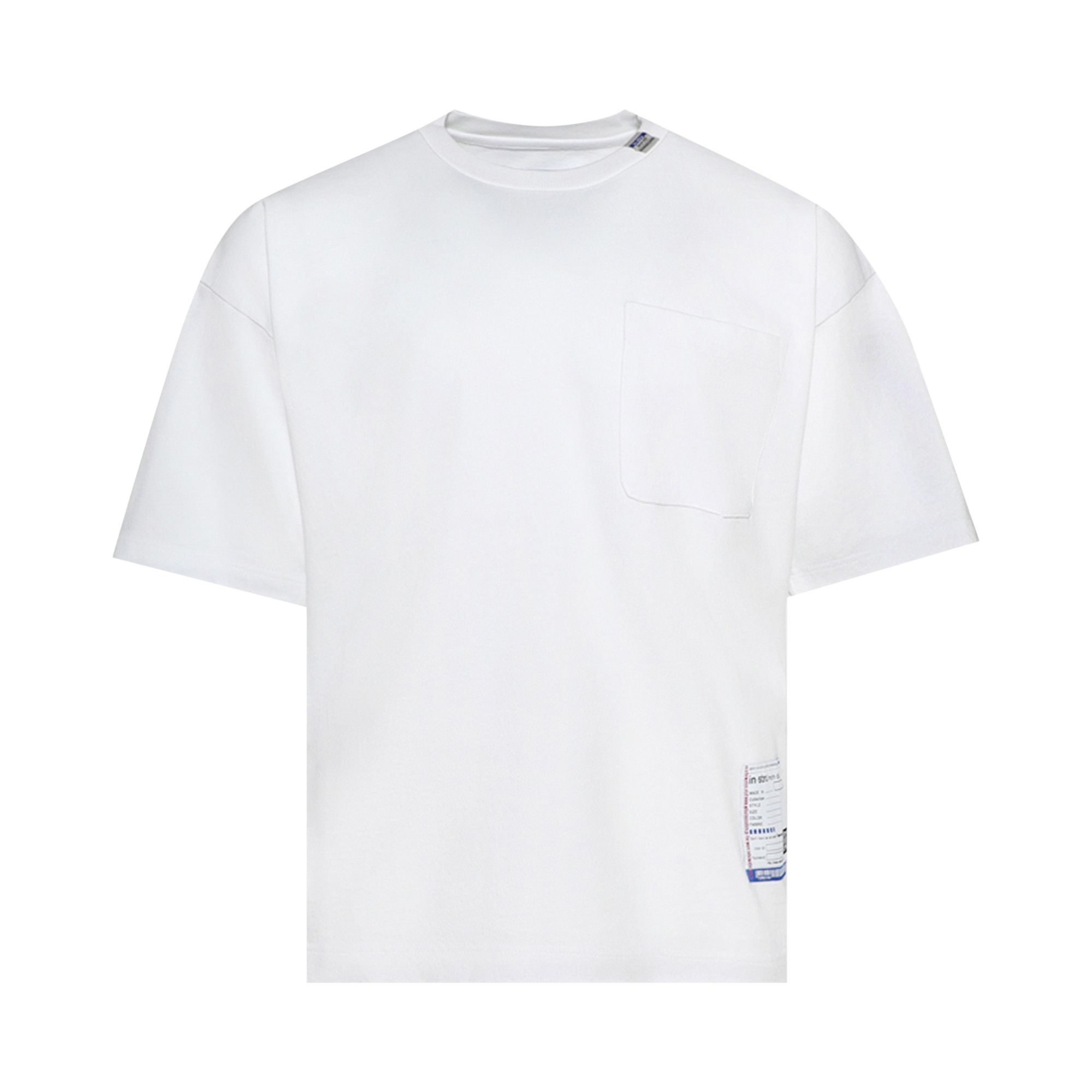 Maison Mihara Yasuhiro Heavy Weight Jersey Pocket Short-Sleeve Tee 'White' - 1