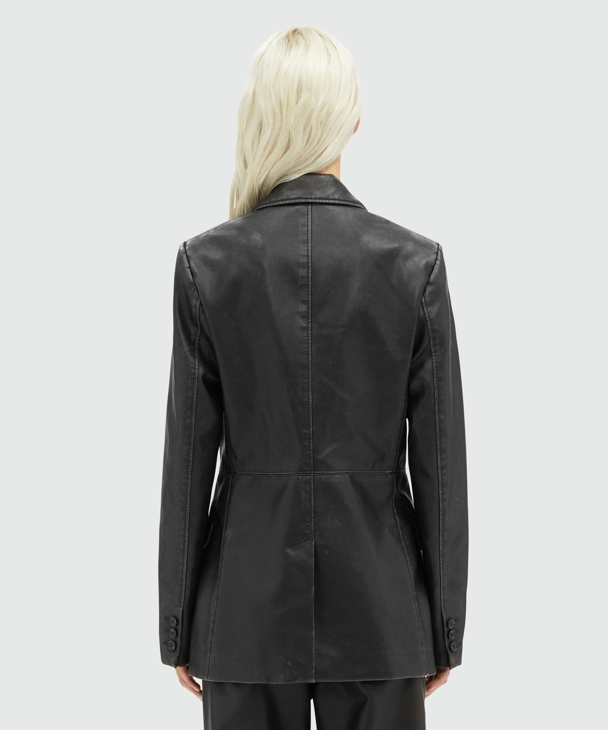 Faux-leather jacket - 3