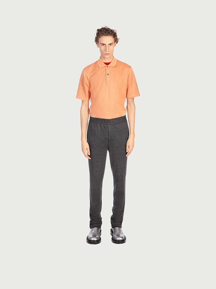 RELAXED DRAWSTRING PANTS - 3