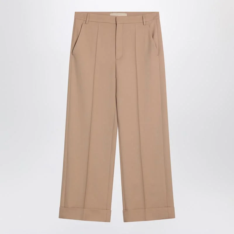 Valentino Garavani Camel-Coloured Trousers - 1