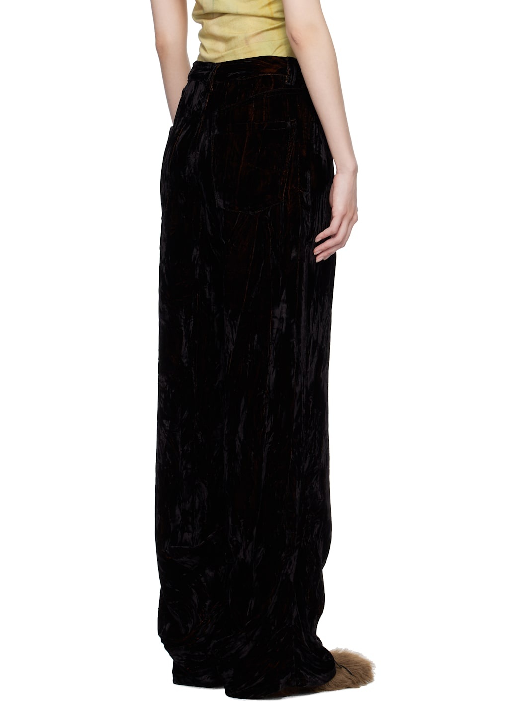 Black Velvet Dante Trousers - 3