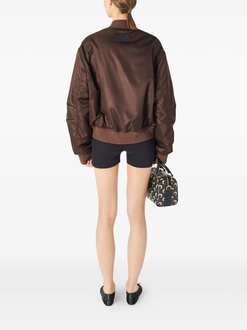 Marine Serre Moon-print Buttoned Bomber Jacket 3