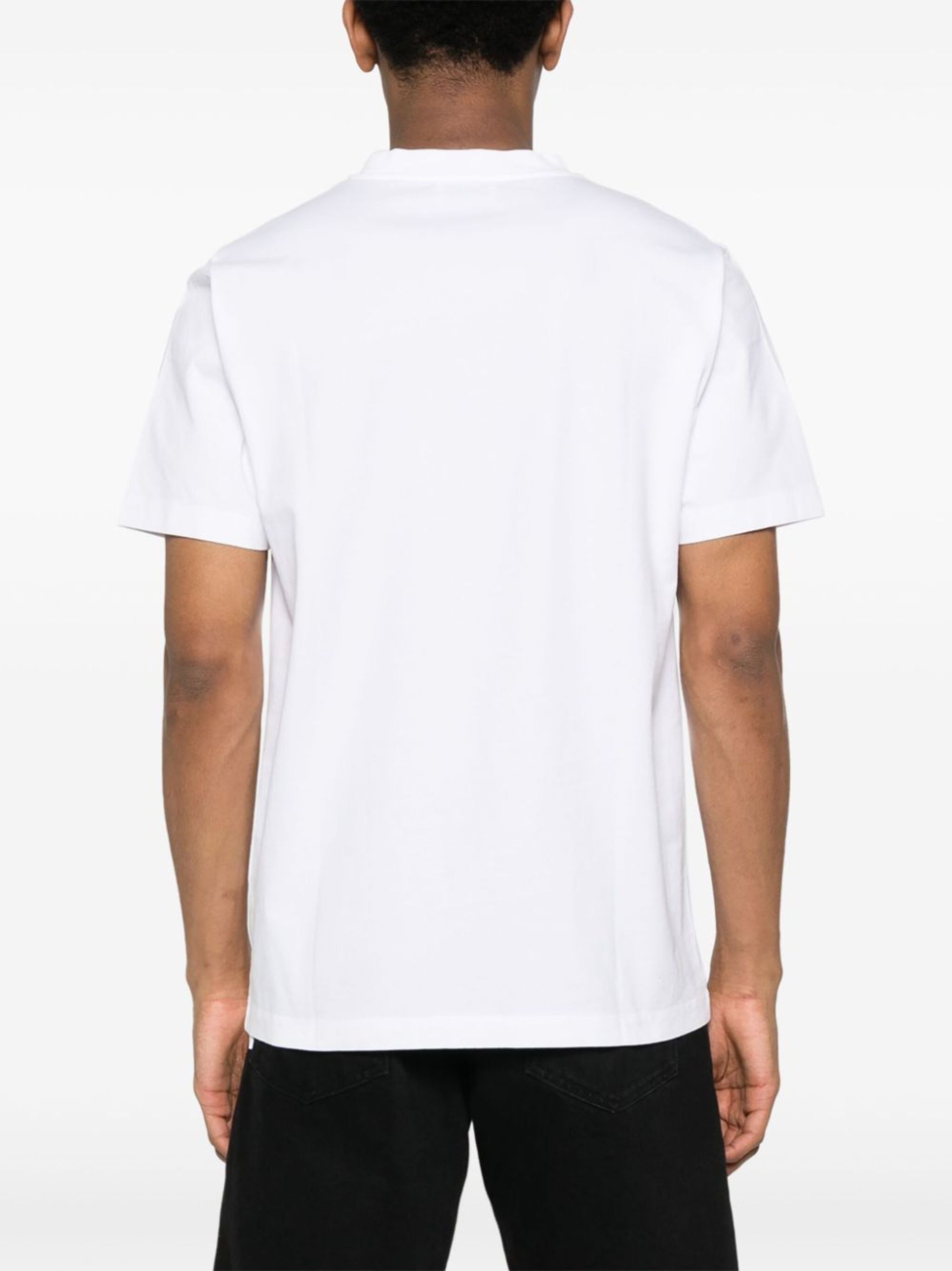 logo-print cotton T-shirt - 4