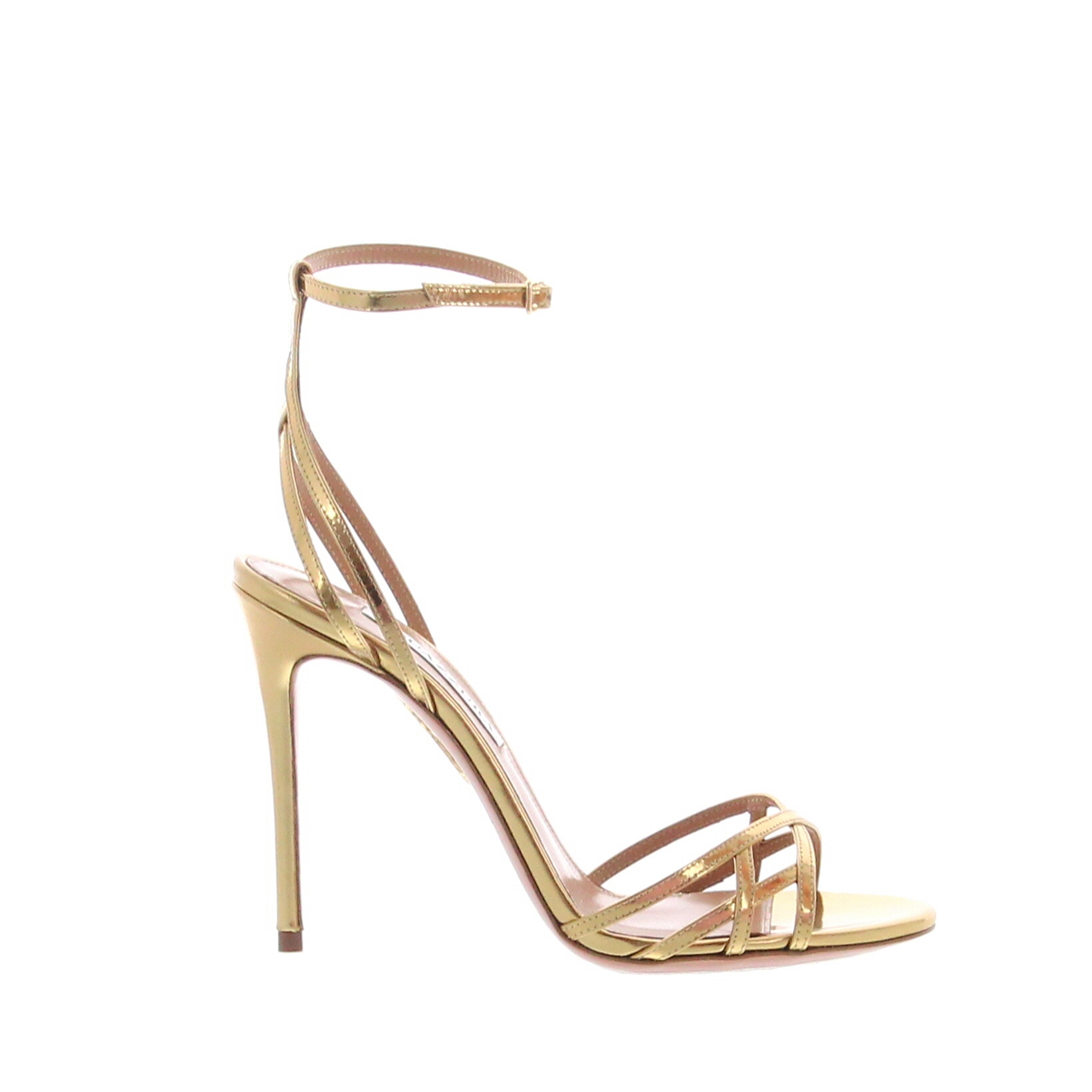 Aquazzura – All I Want Sandal Soft Gold - 1