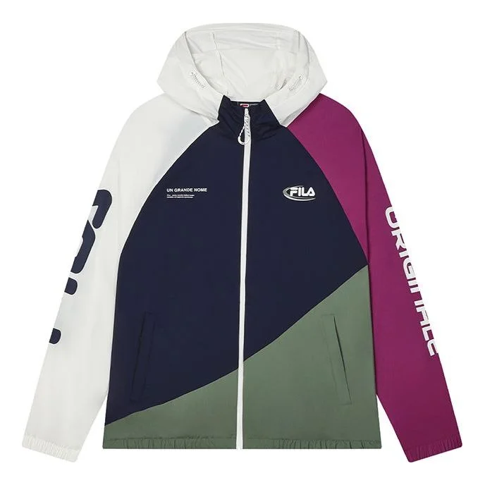 FILA Originale Collection Jacket 'White Navy Purple' F11M429703FDB - 1