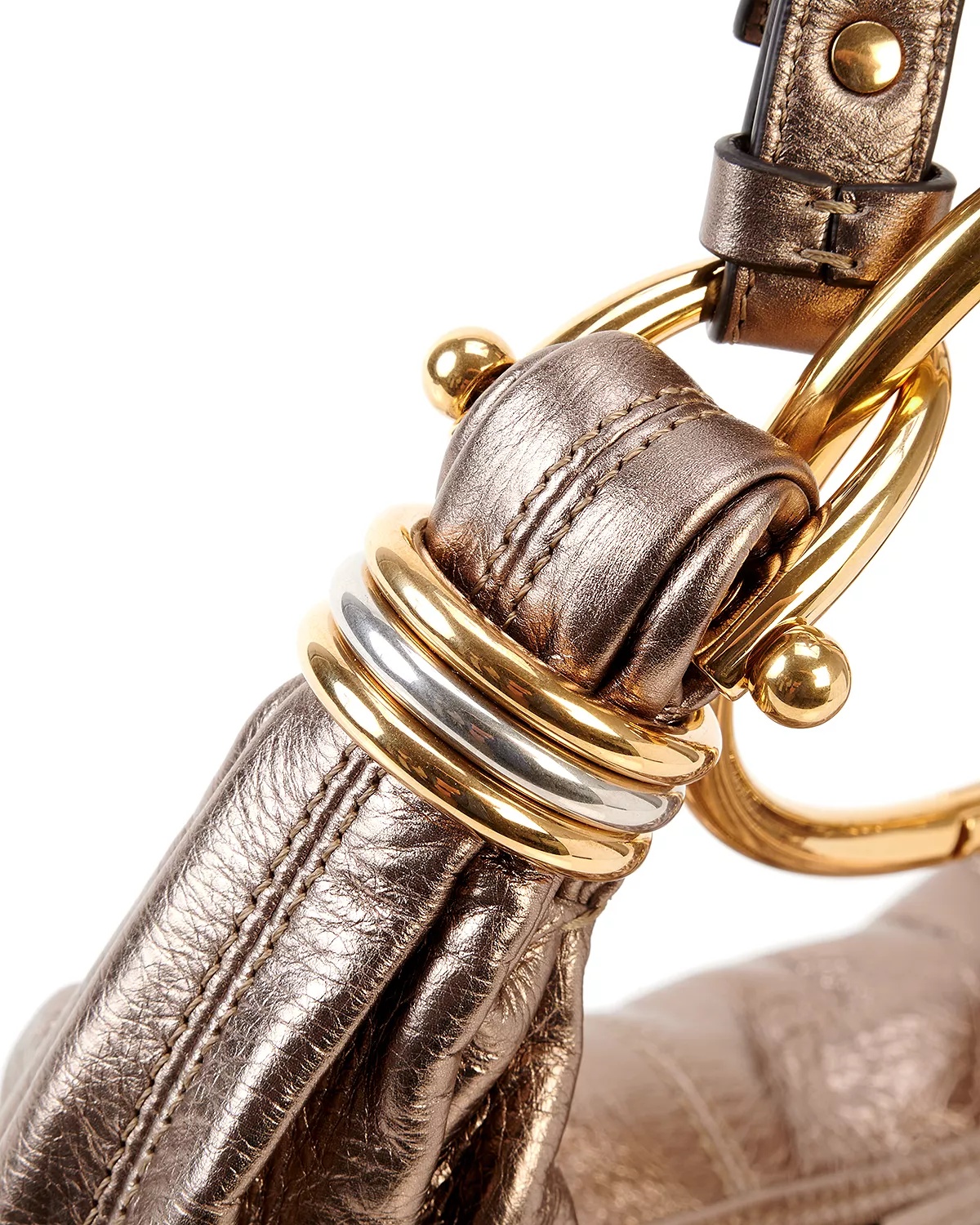 Small Bracelet Hobo Bag - 6