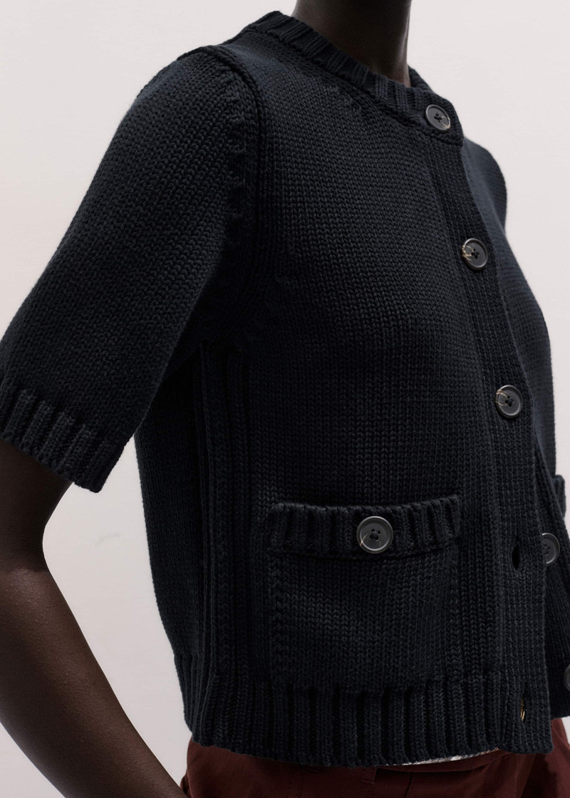 ME+EM Straight Knit Cardigan outlook