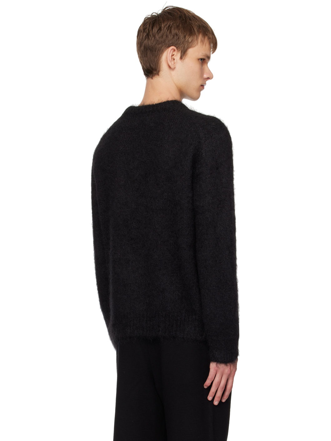 Black Crewneck Sweater - 3