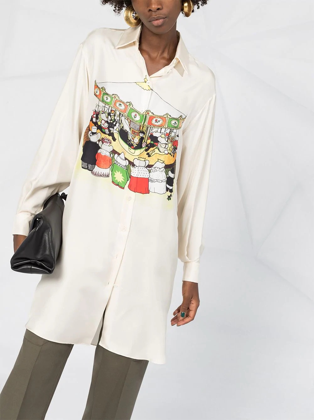 Babar carousel loose shirt - 5