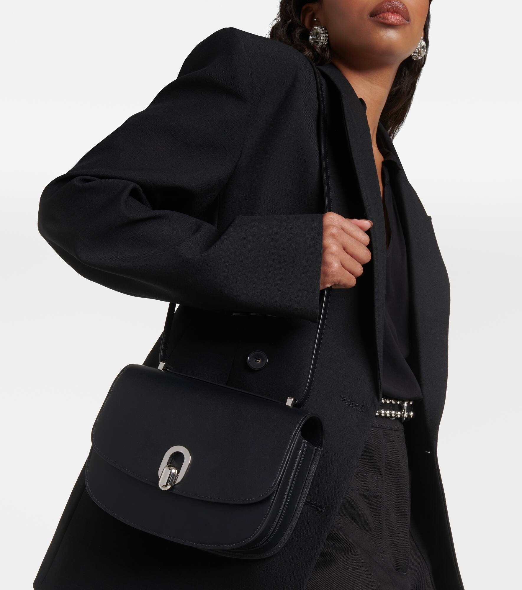 Tondo 22 leather shoulder bag - 2